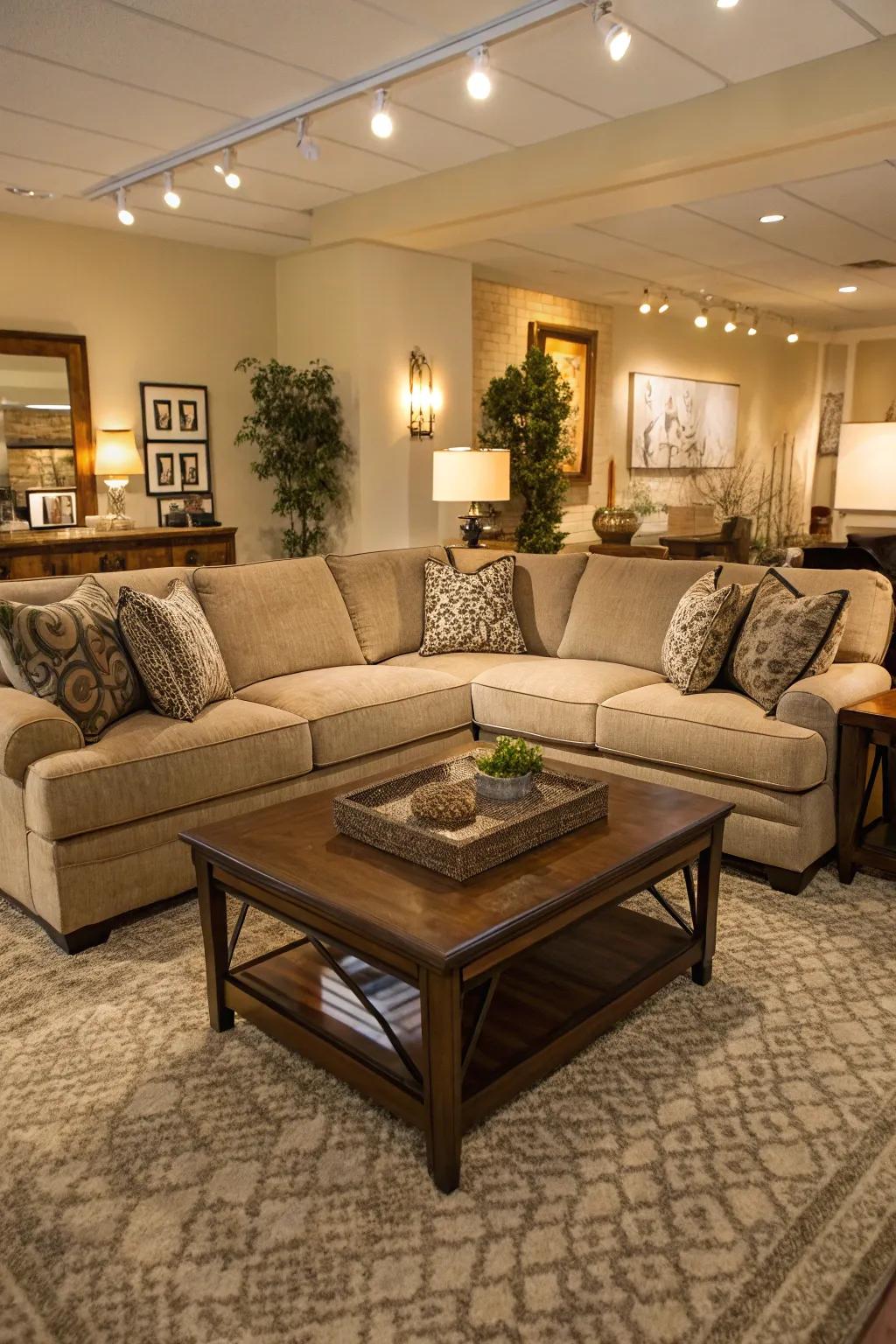 Practical layouts ensure both flair and practicality.