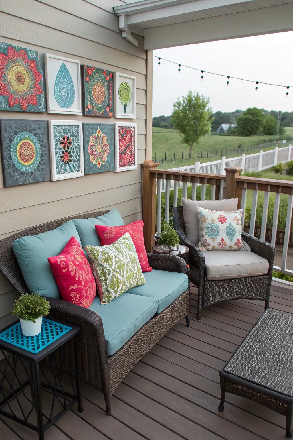 Add personality using ornamental accents.