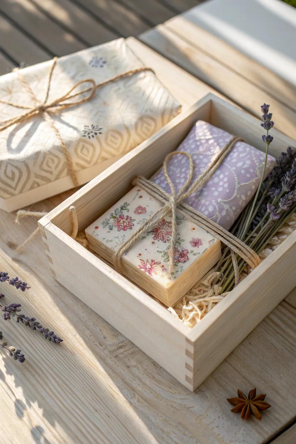 Uncover the glee of surprises through this captivating handmade scavenger pursuit gift box!