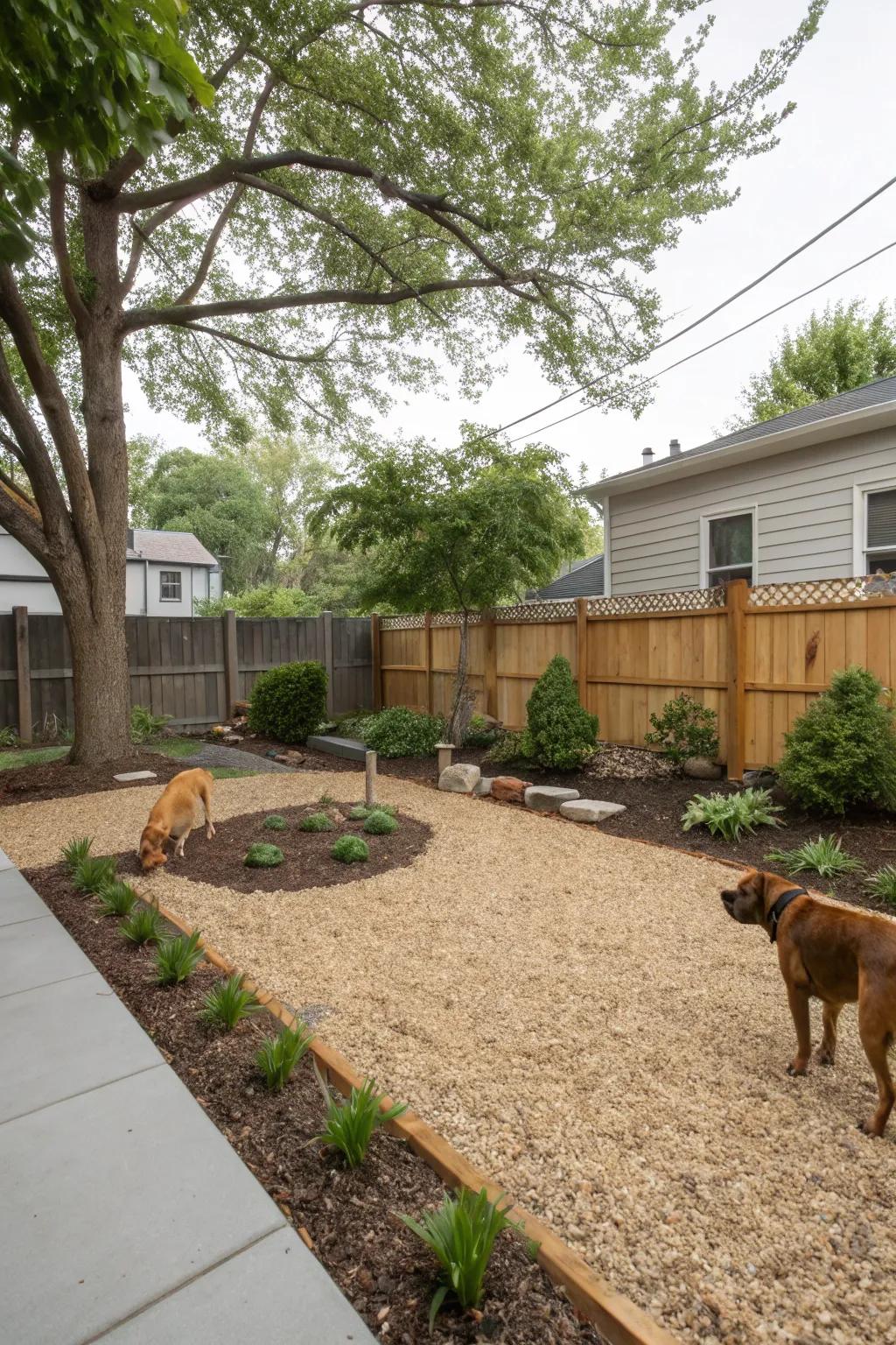 Pet-safe ground covering that's easy on paws and the wallet.
