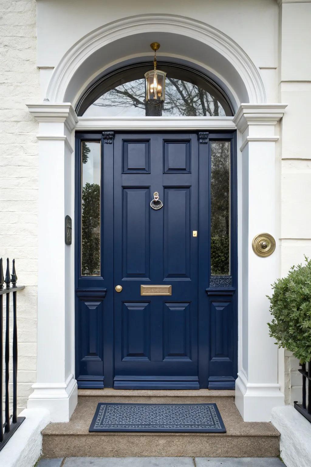 Refresh your home's look with bold door colors.