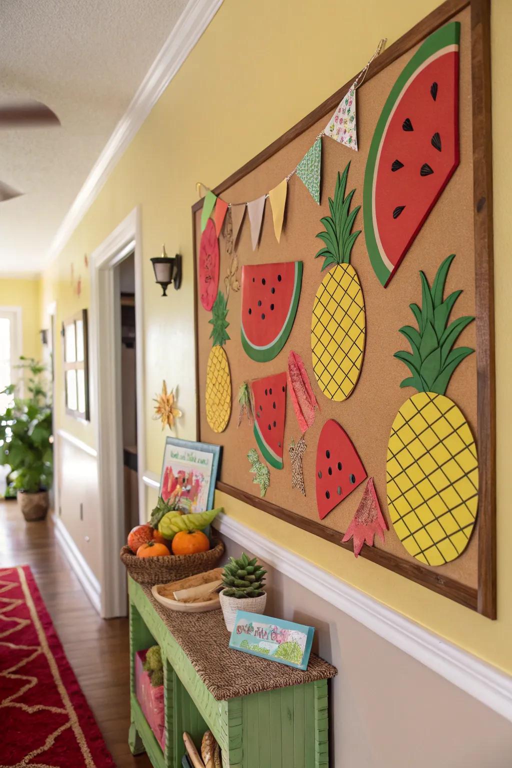 Savor the season through a fruit-inspired arrangement.