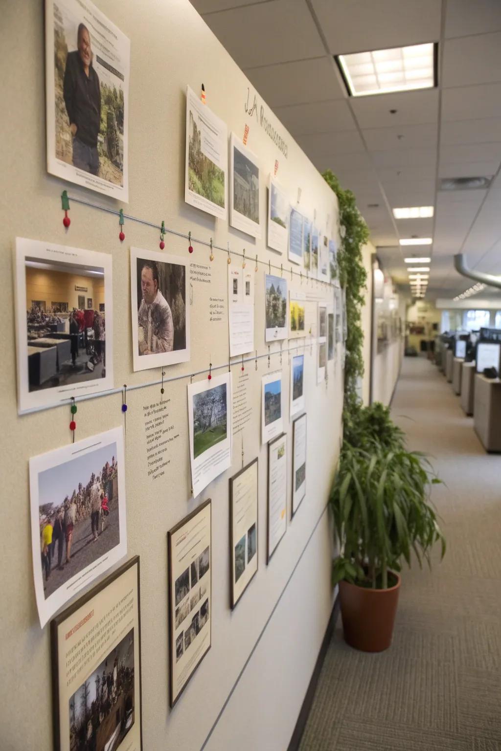 A milestone timeline celebrating the journey and achievements of the company and its employees.