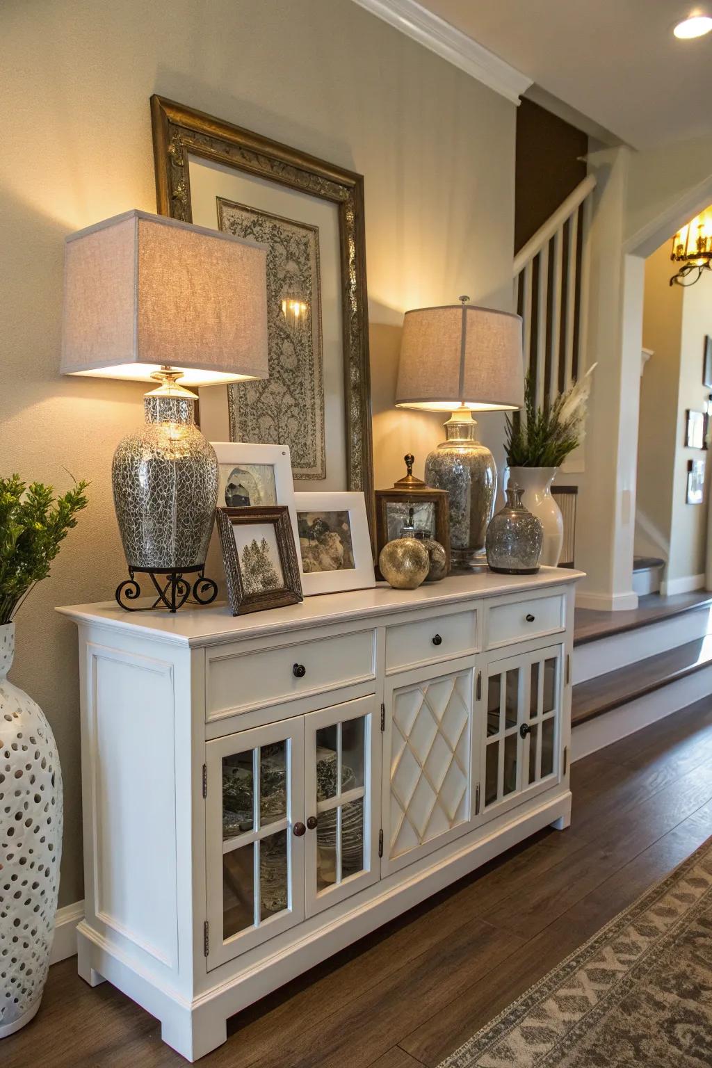 Sideboards offer both storage and style in a single piece.