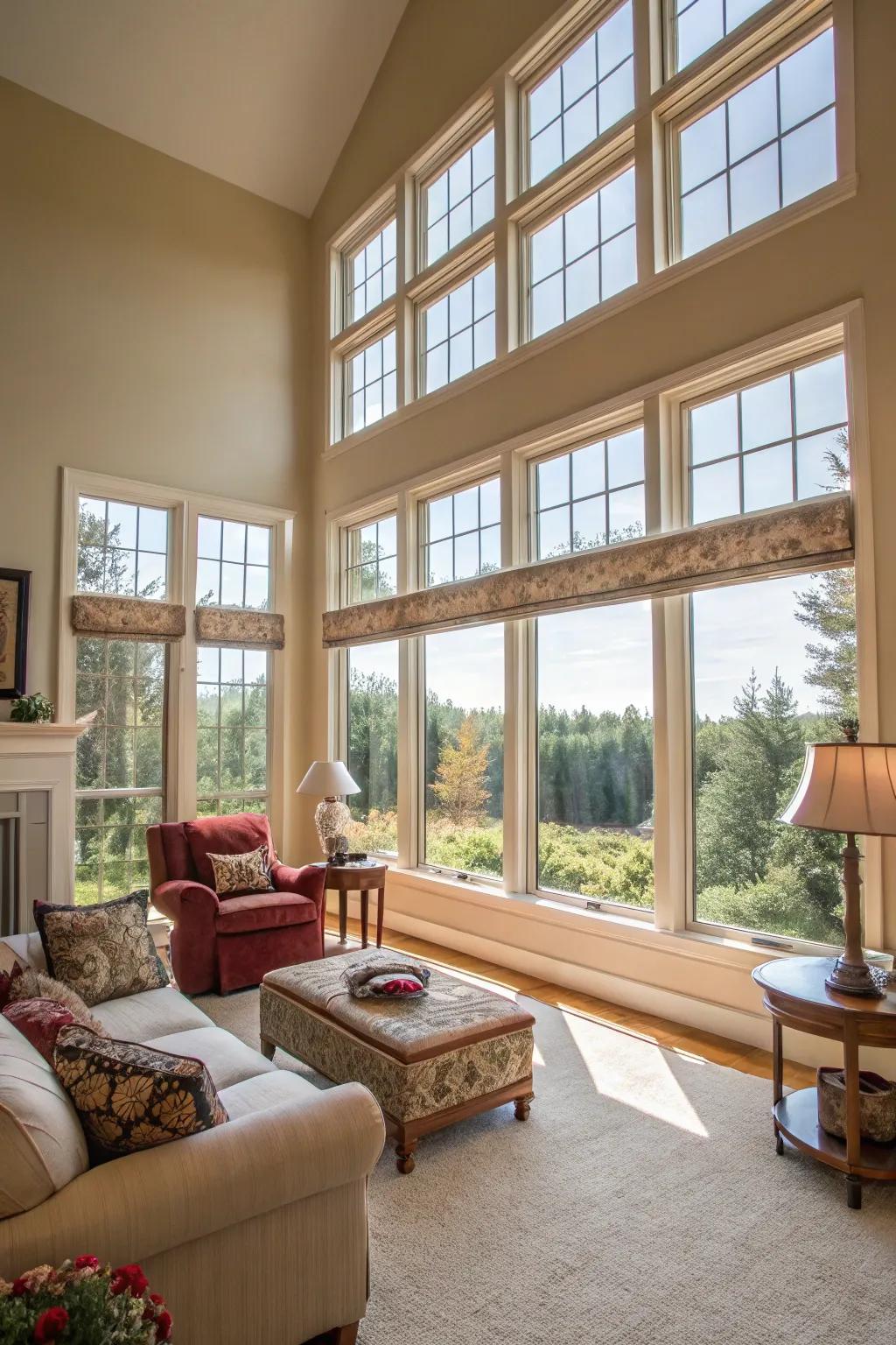 Amplify light for an open and airy feel.