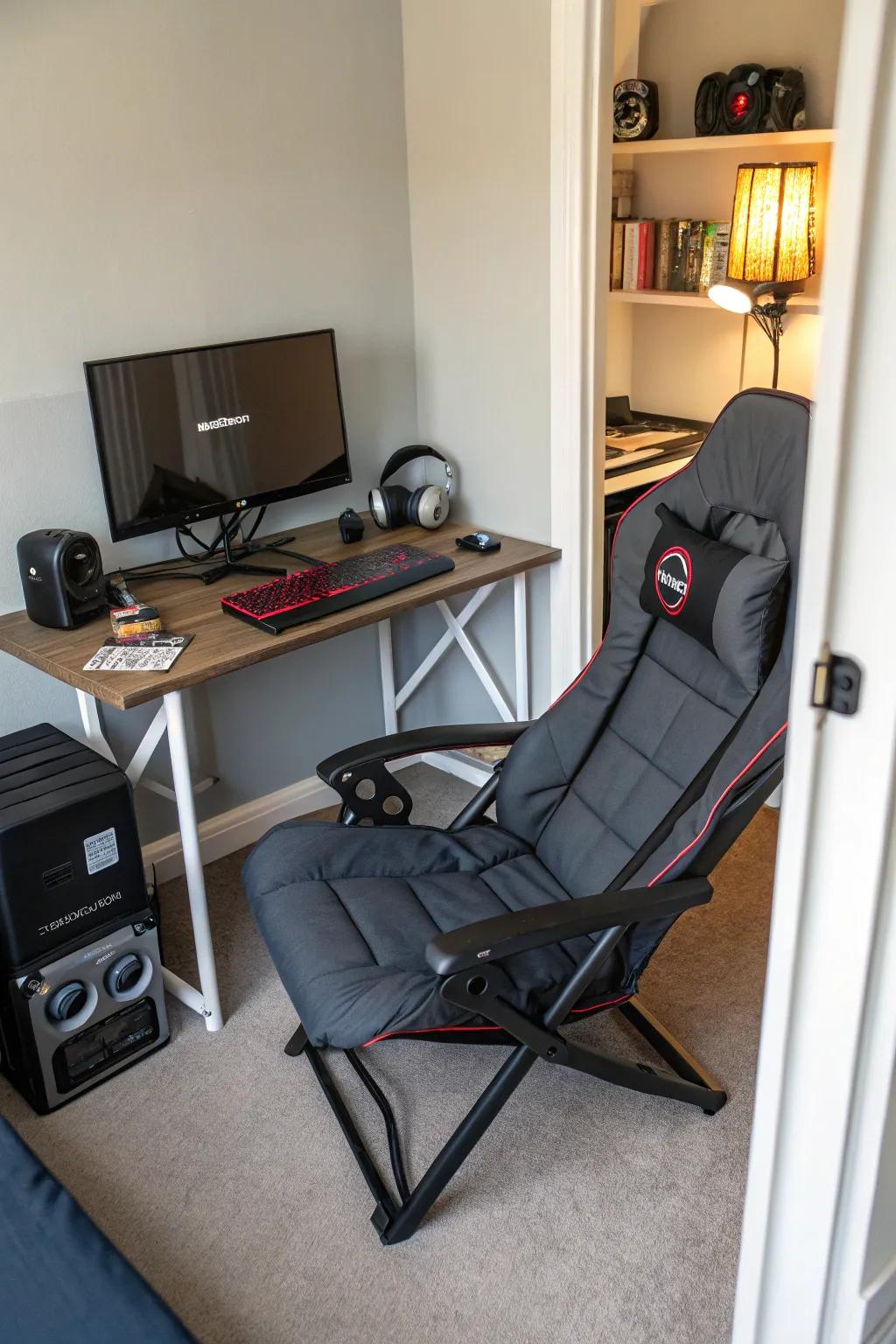 Smart designs for compact spaces: gaming setups that make the most of every inch.