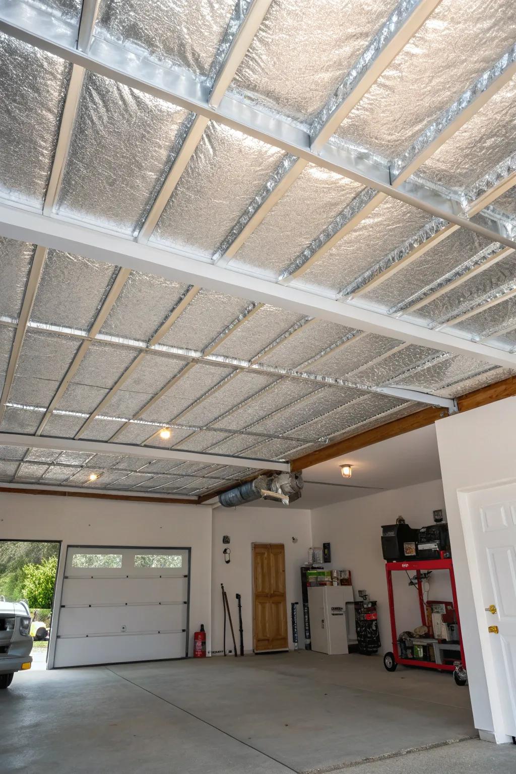 Radiant barriers provide insulation benefits, enhancing energy efficiency.