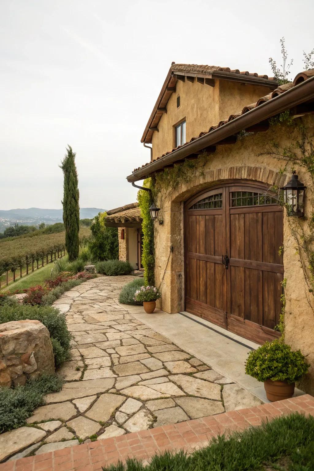 Brown provides a natural, earthy ambiance to your home's exterior.
