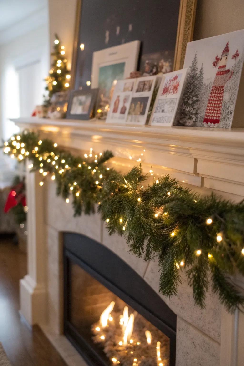 Establish a snug atmosphere by using a shelf exhibit.