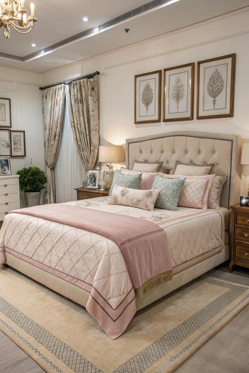 Cohesive color schemes unify the design.