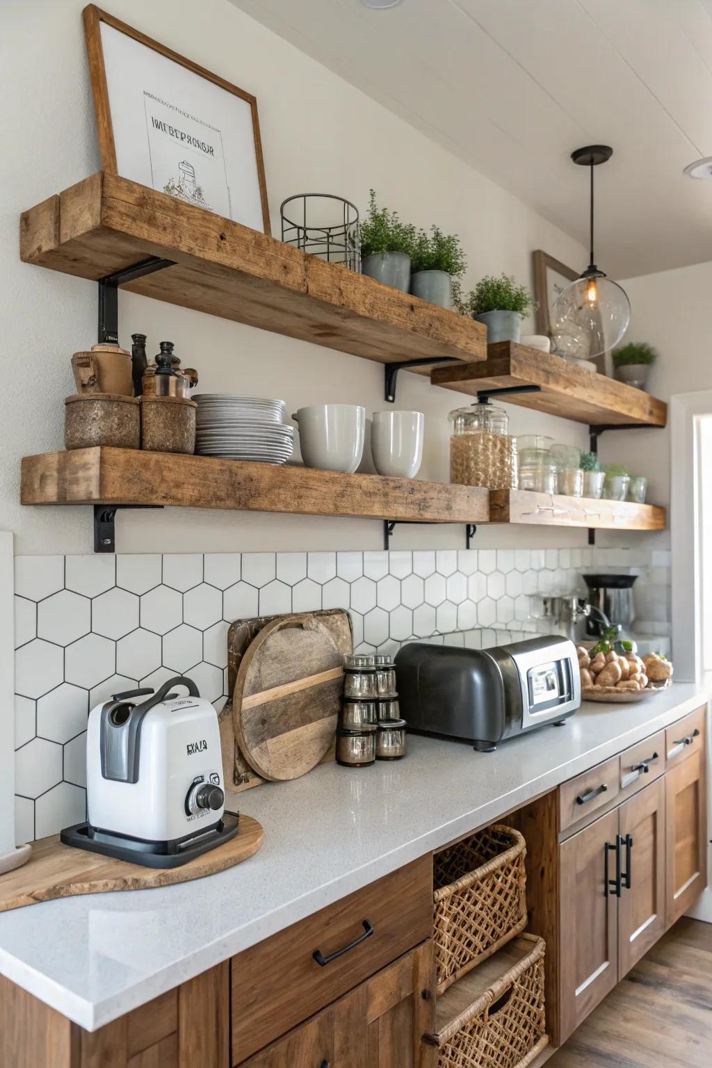 Country and modern parts in harmony.