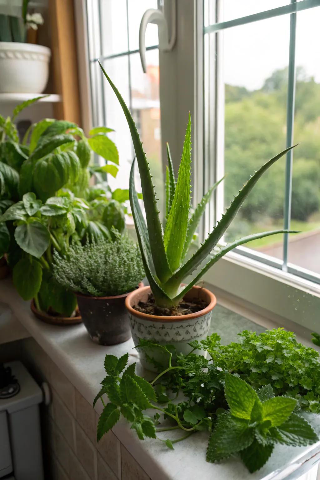 Soothe sap: a therapeutic addition to your kitchen.