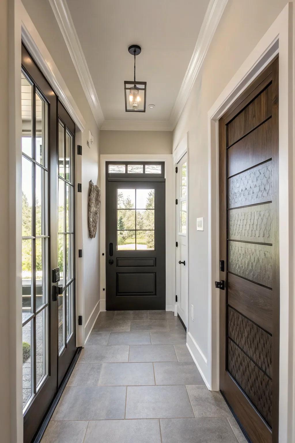 Functional areas merit stylish frames too.