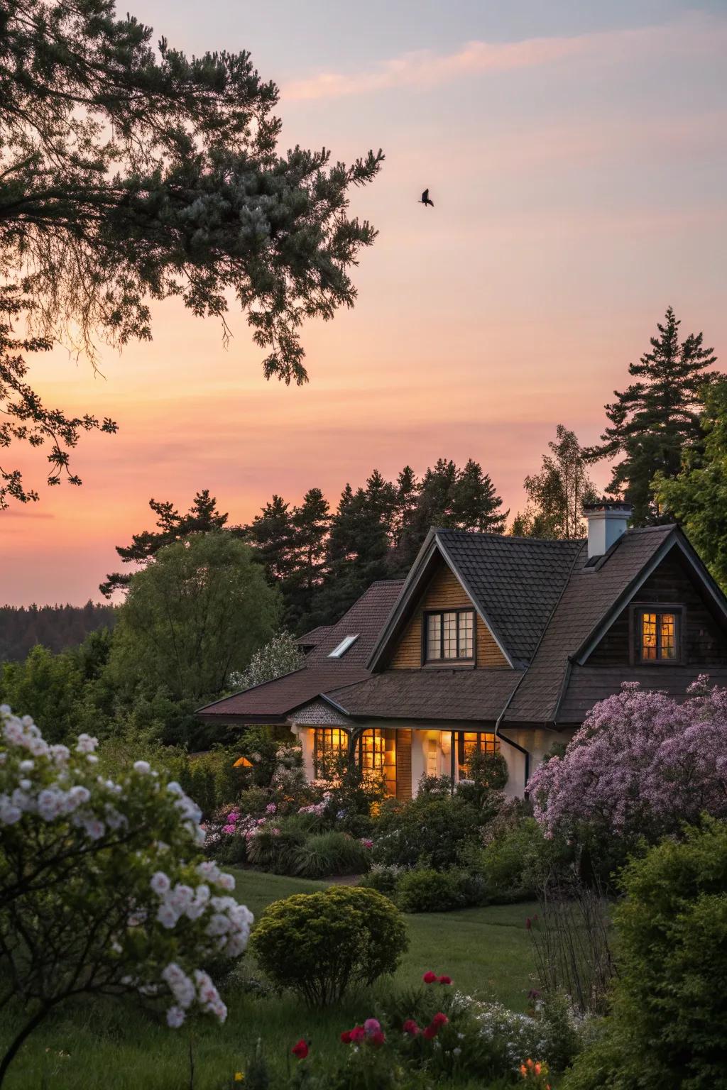 Butterfly roofs bestow a singular silhouette accompanied by pragmatic perks.