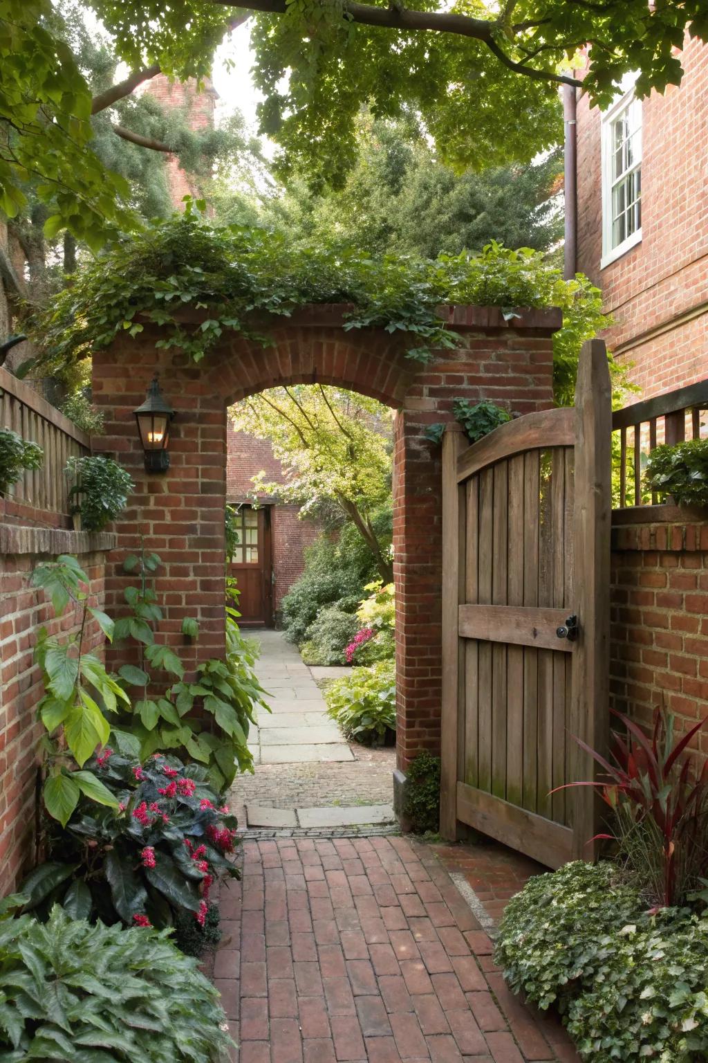A grand entrance beckons you into this charming forecourt