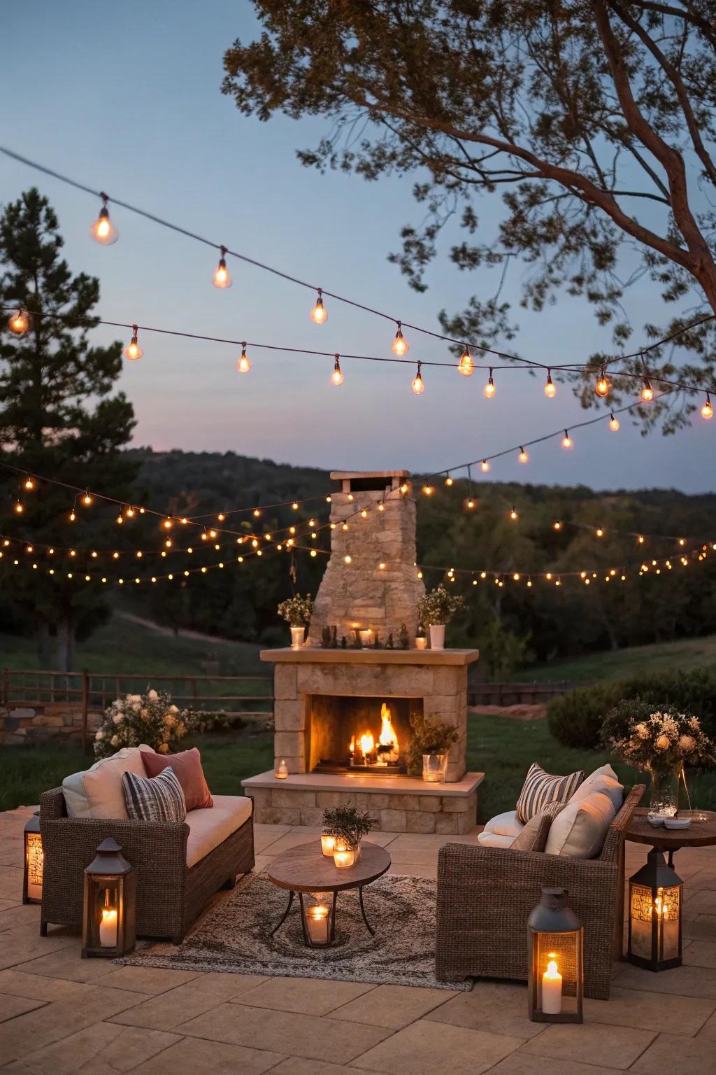 Elevate your hearth expanse with captivating ambient radiance.