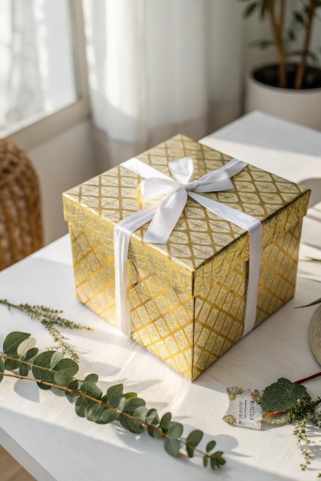 A tacky shock awaits! Laugh as they unwrap this ingeniously wrapped gift.