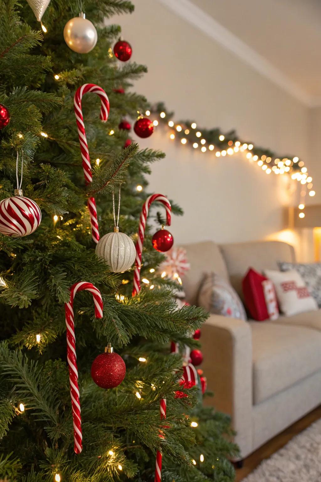 Sugar rods inject a spirited, traditional element.