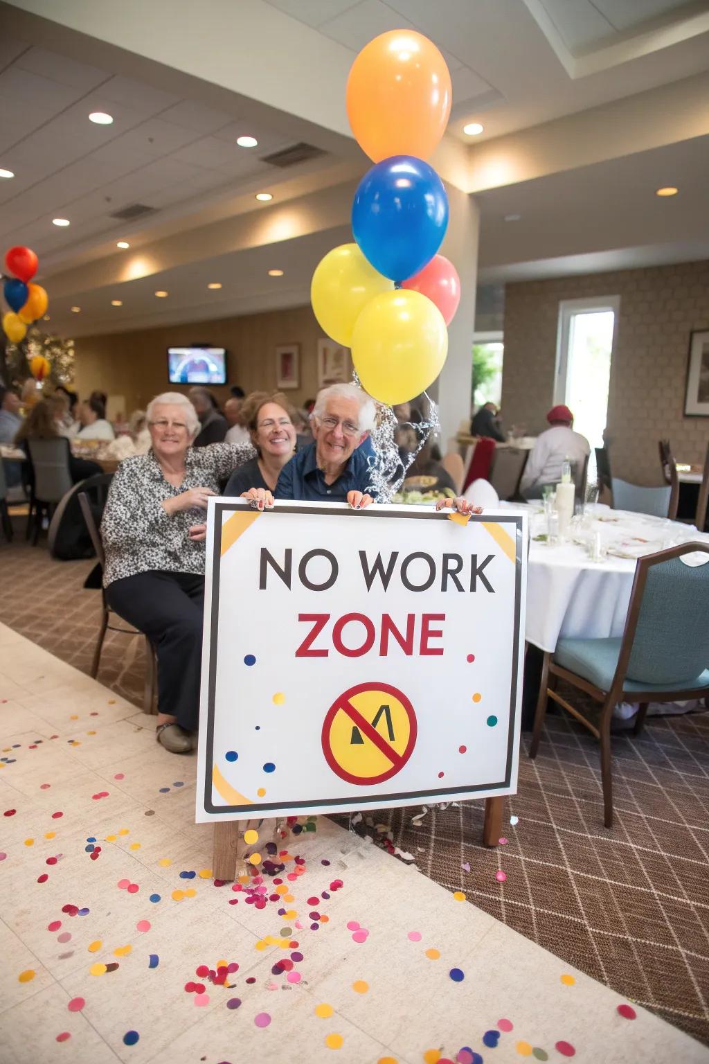 Playful accents add a lively and whimsical element to the occasion.