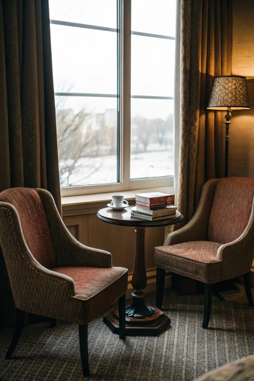 Configure a snug corner for notable instances.