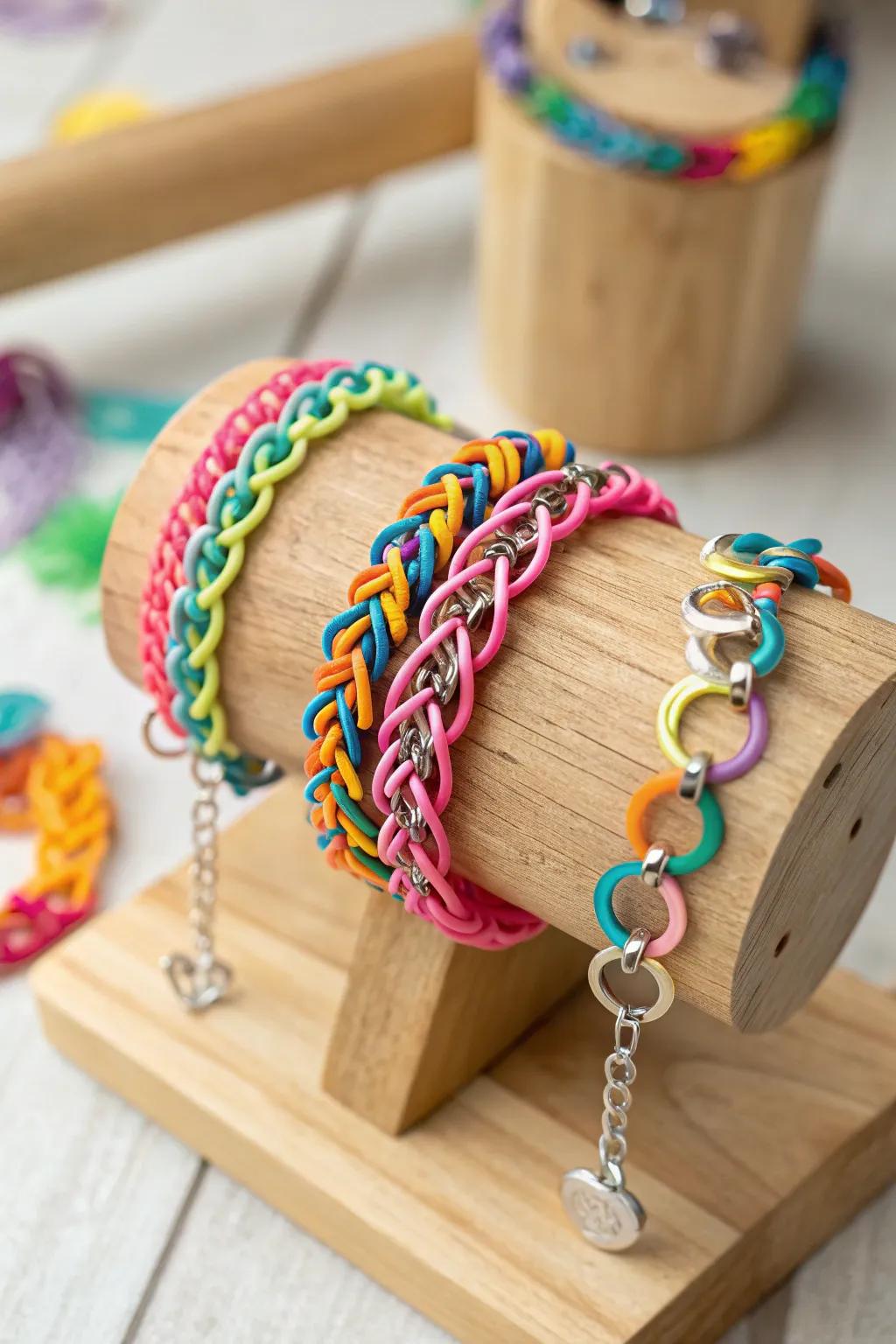 A personalized trinket cuff showcasing your ingenuity.