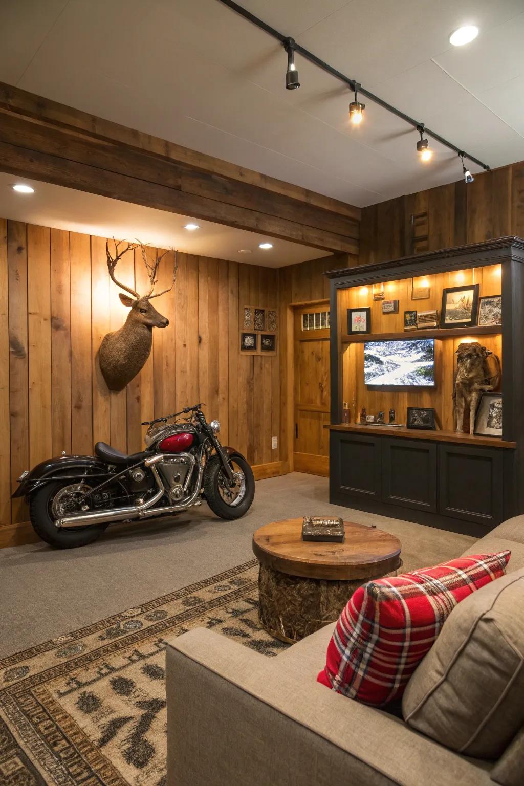 Custom builds are all about making your man cave personal.
