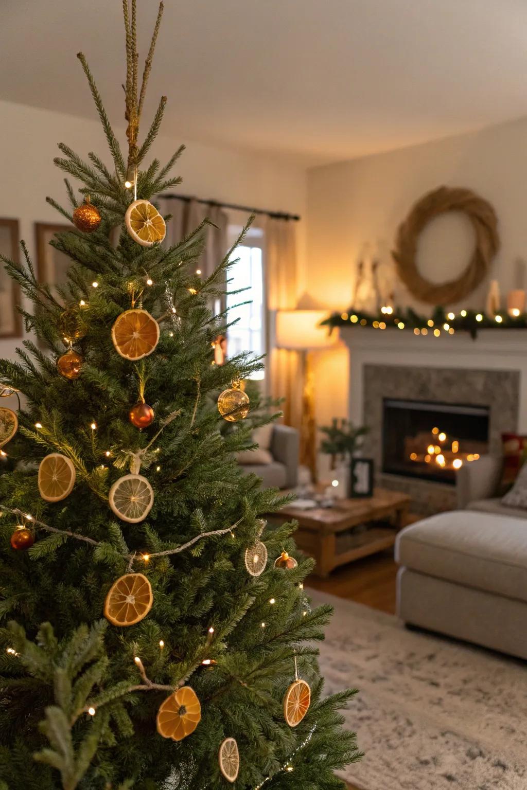 Citrus delight: vibrant and fragrant.