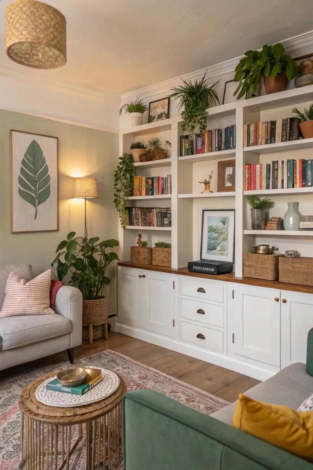 Unite beauty and utility with functional wall designs.