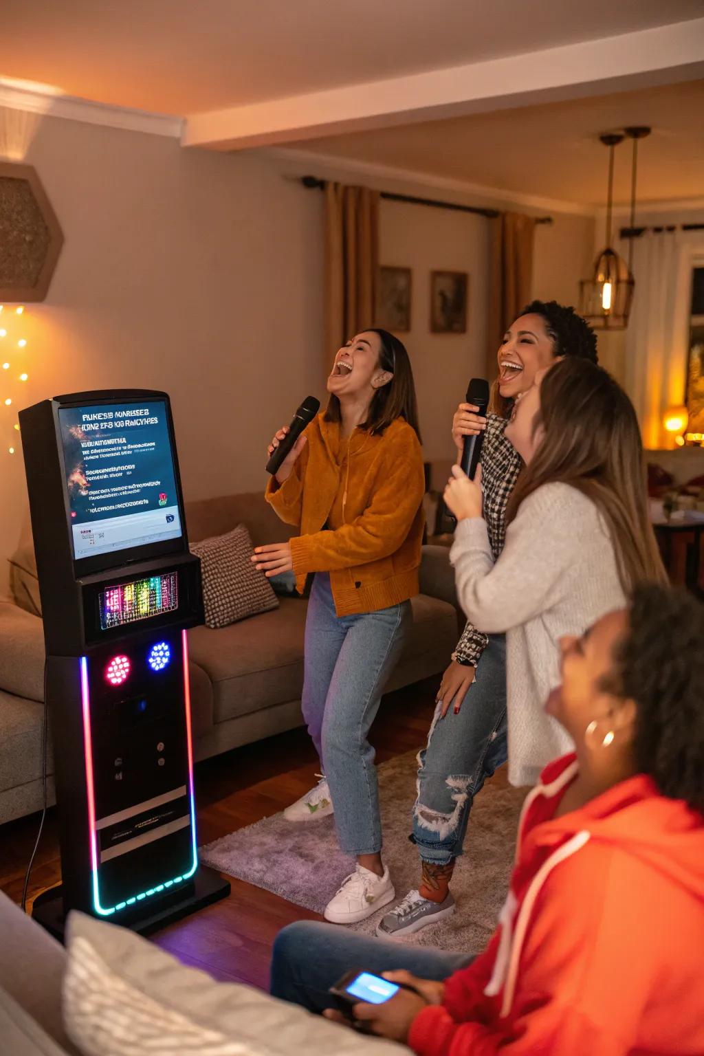 Belt out your favorite songs with a lively karaoke night.