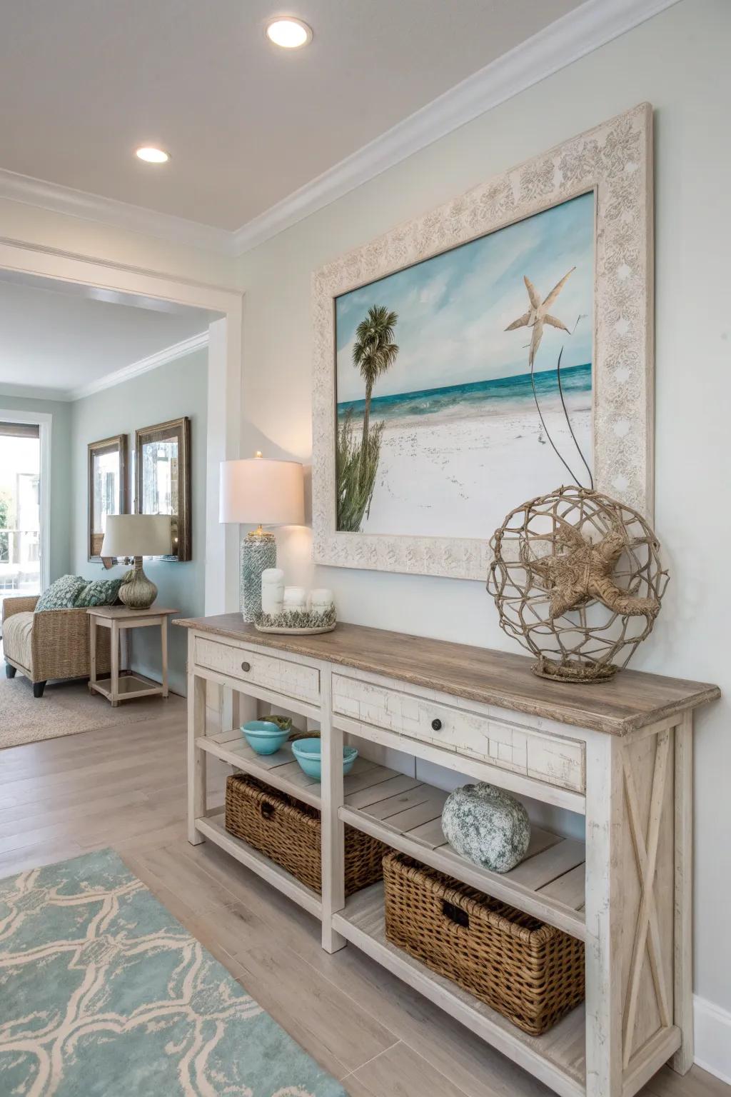 Mirrors and artwork bring depth and style, reflecting light beautifully in your condo.