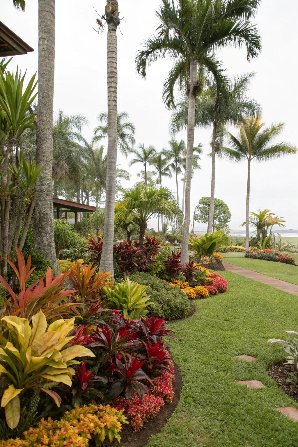 Layered vegetation injects depth and intrigue into a small garden.