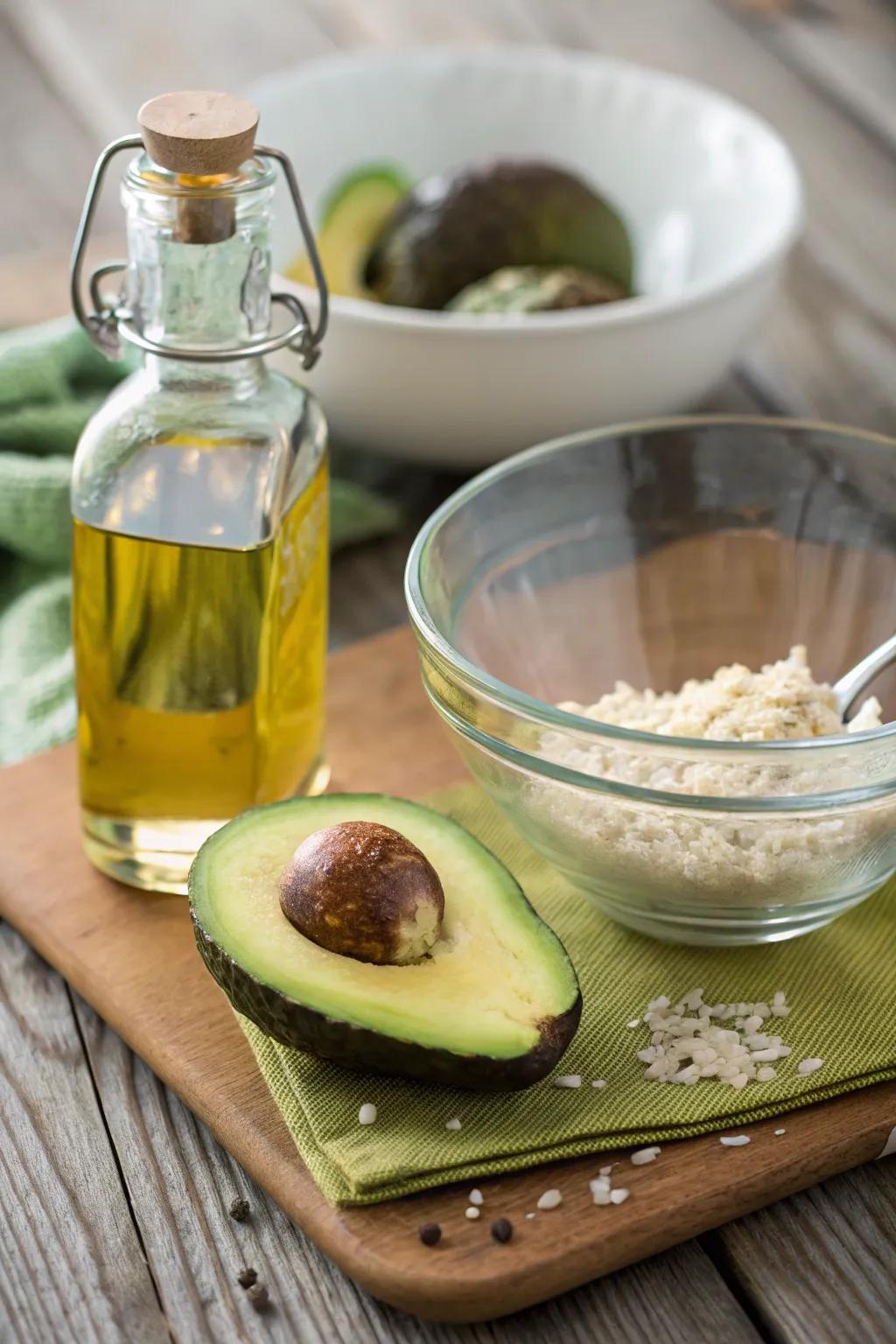 Revive locks through a handmade nourishing therapy.