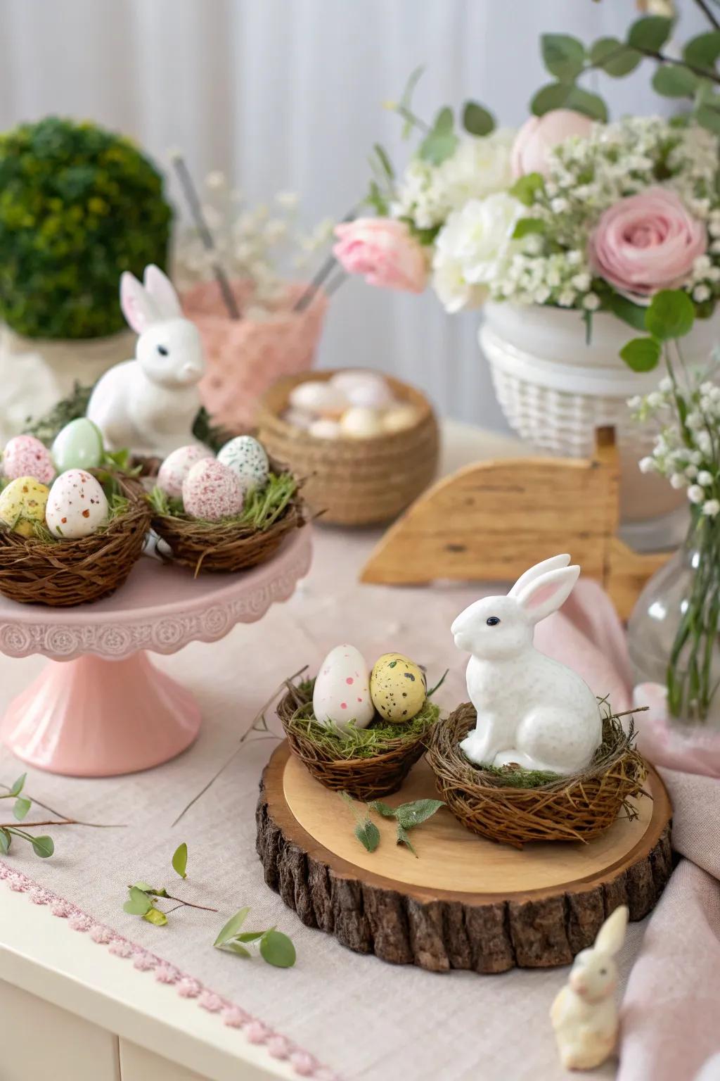 Seasonal motifs bring a playful touch to the table.