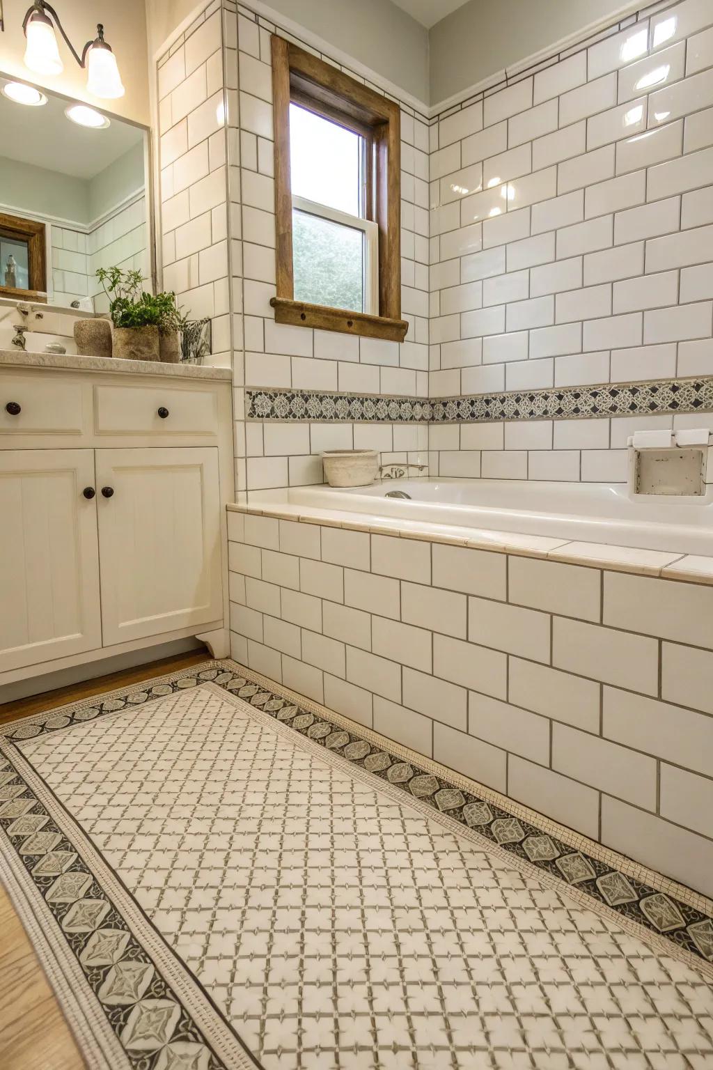 Waterproofed edges make sure of a watertight and smooth finish in moisture-prone areas.