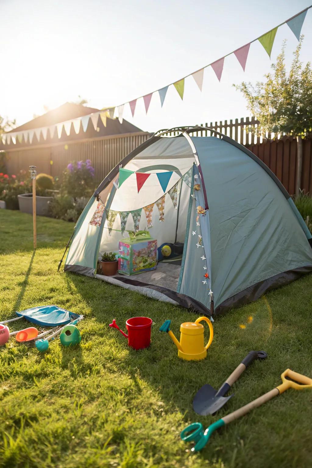 Encouraging exploration with outdoor adventure gear.