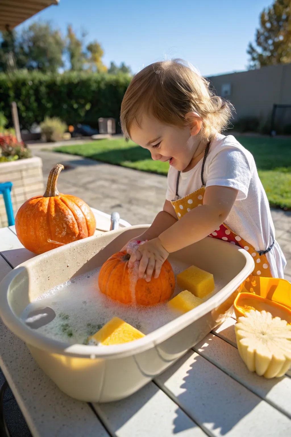Convert pumpkin cleansing into an enjoyable and captivating activity.
