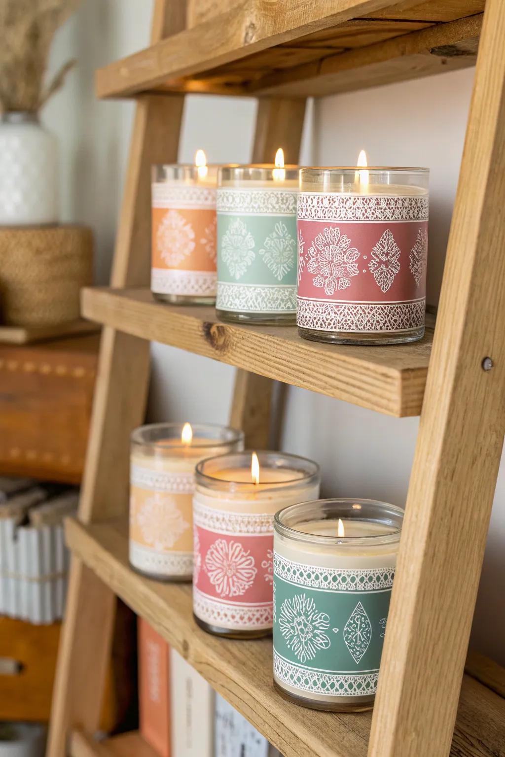 A light set that adds warmth and romance