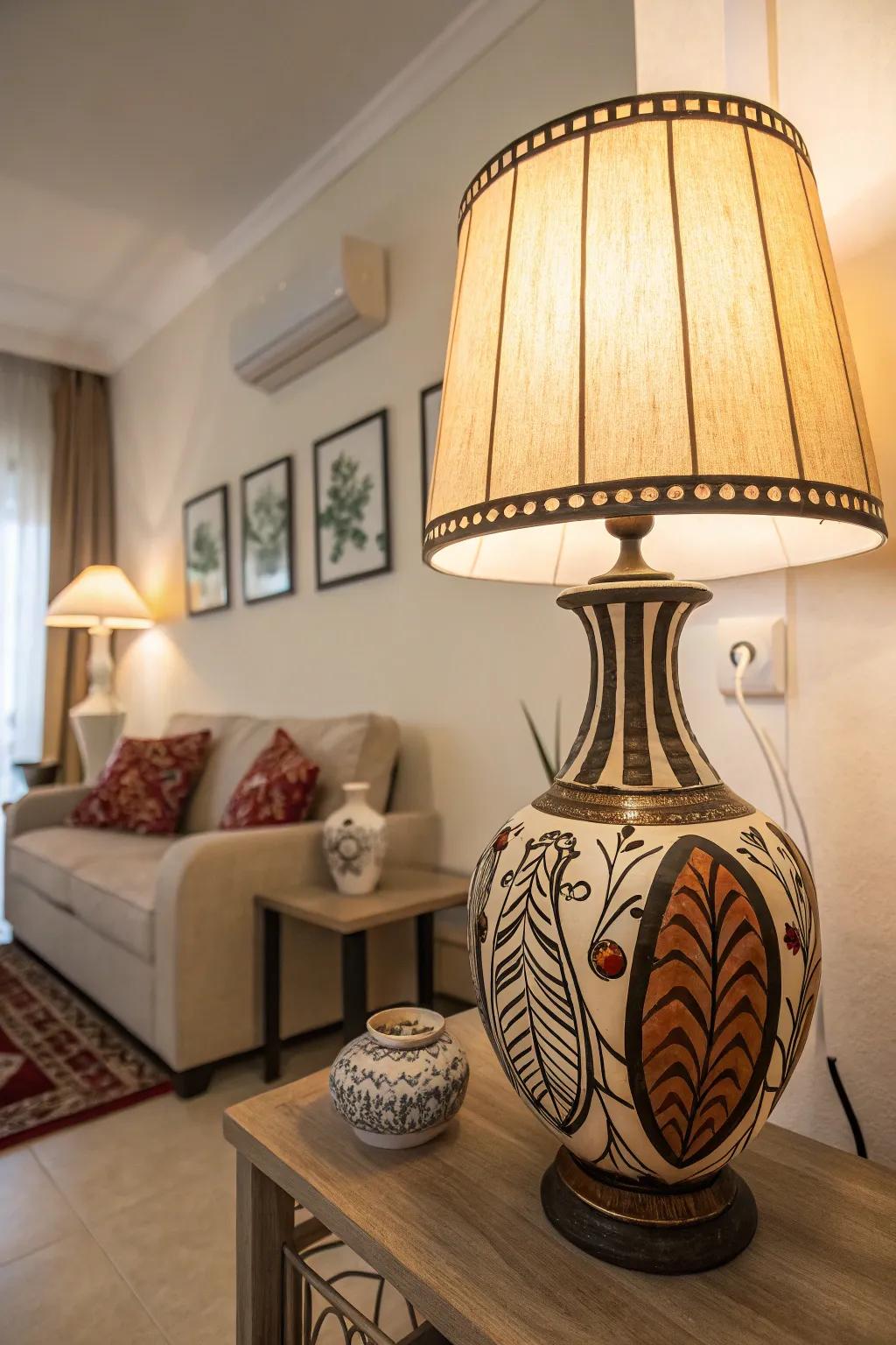 Accent pieces deliver focal points that invigorate the overall decor.