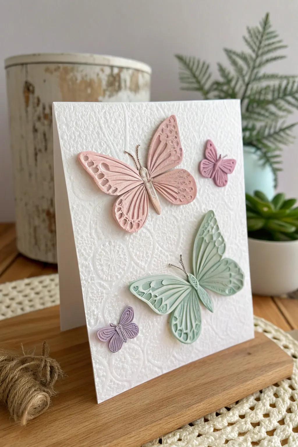A touch of nature's elegance in every fold &ndash; discover the art of 3D butterfly cards.