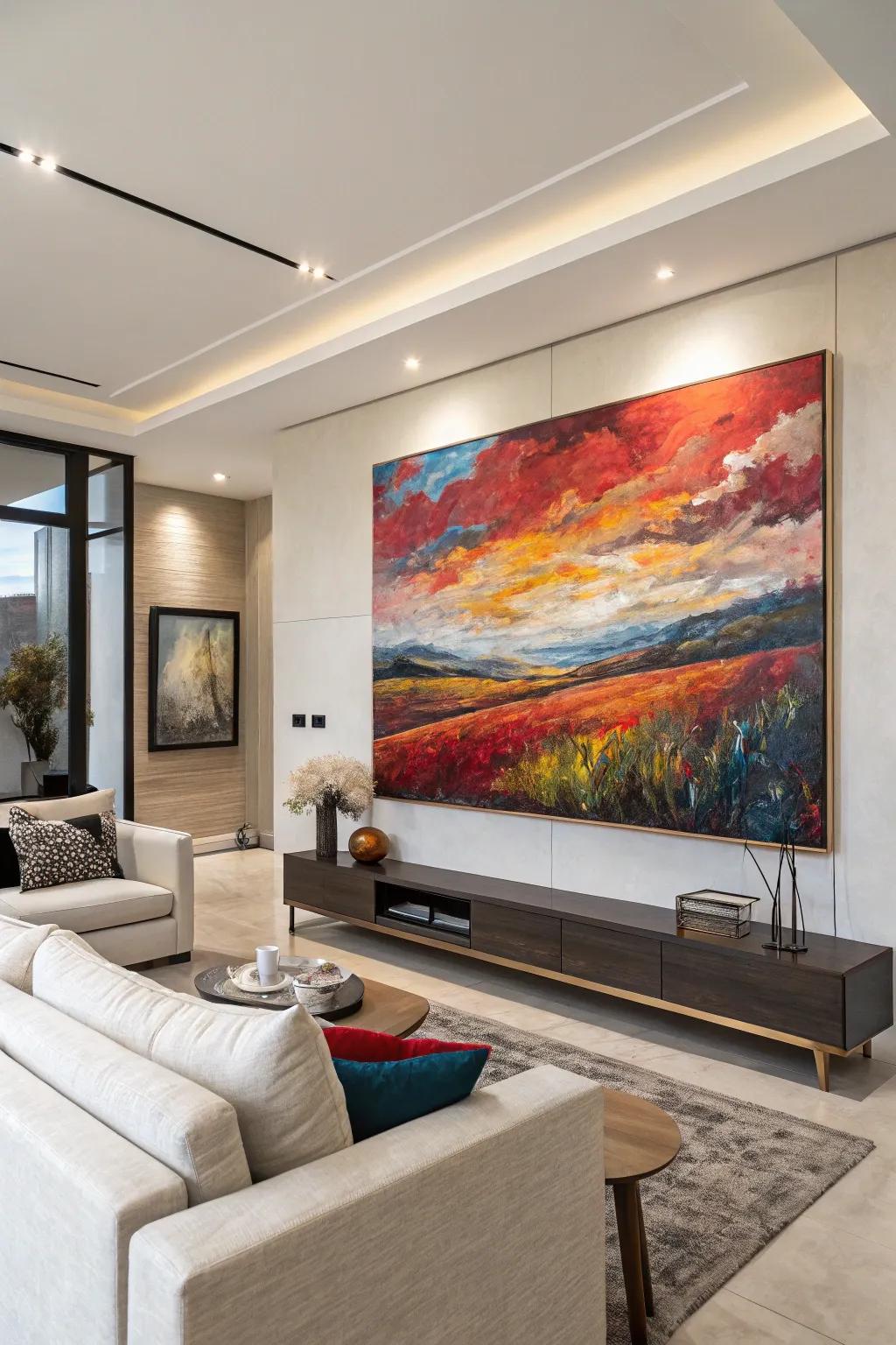 Schematic vistas capture the essence of locales.