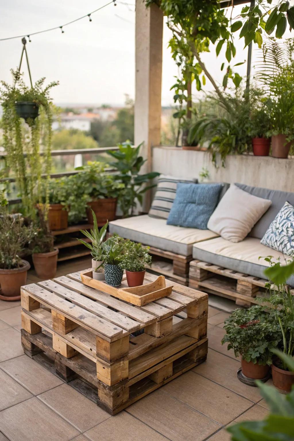 Repurposed furniture can introduce character and reduce expenses.