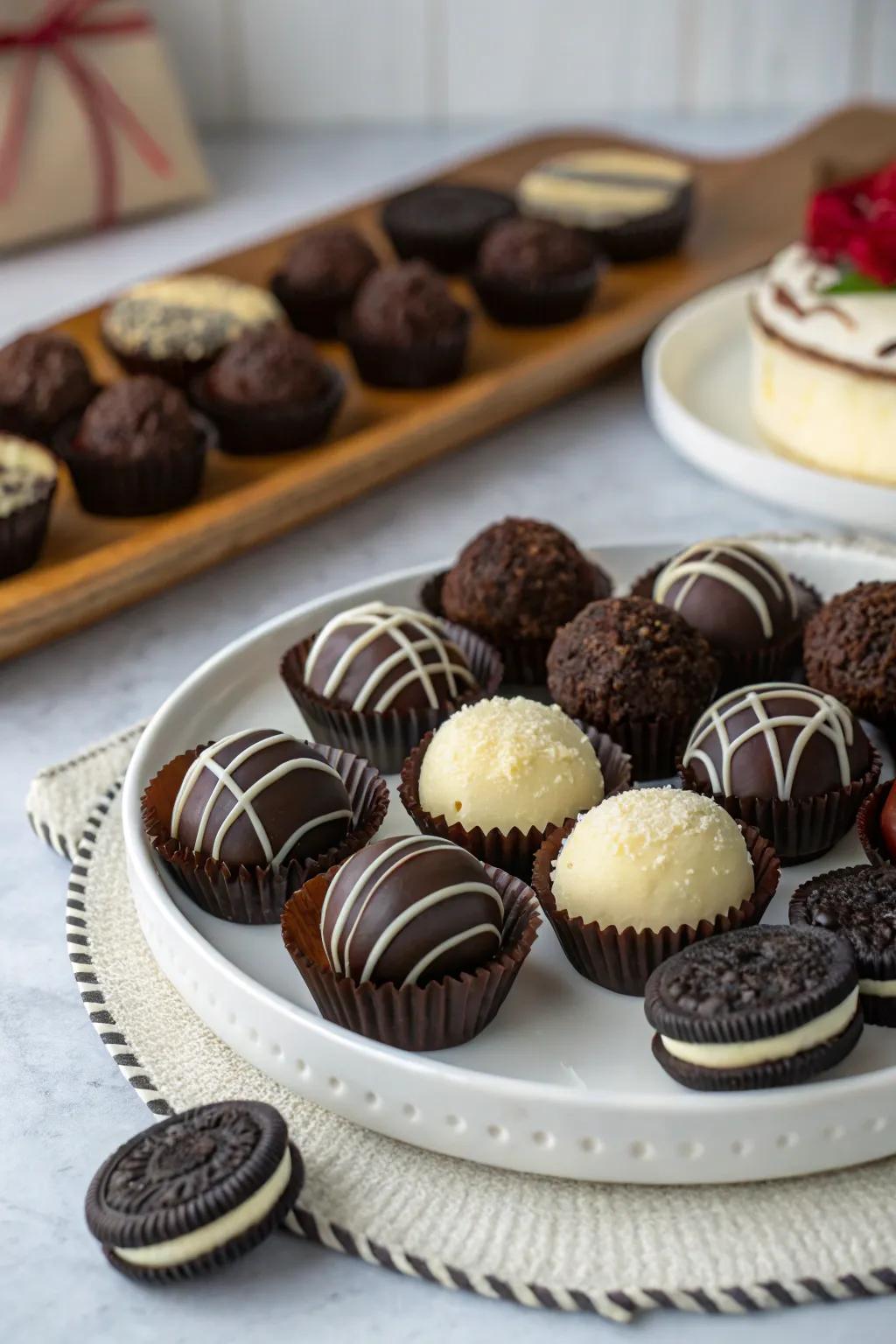 Mouthwatering double-filled cookie influenced delicacies add sweetness towards your occasion.
