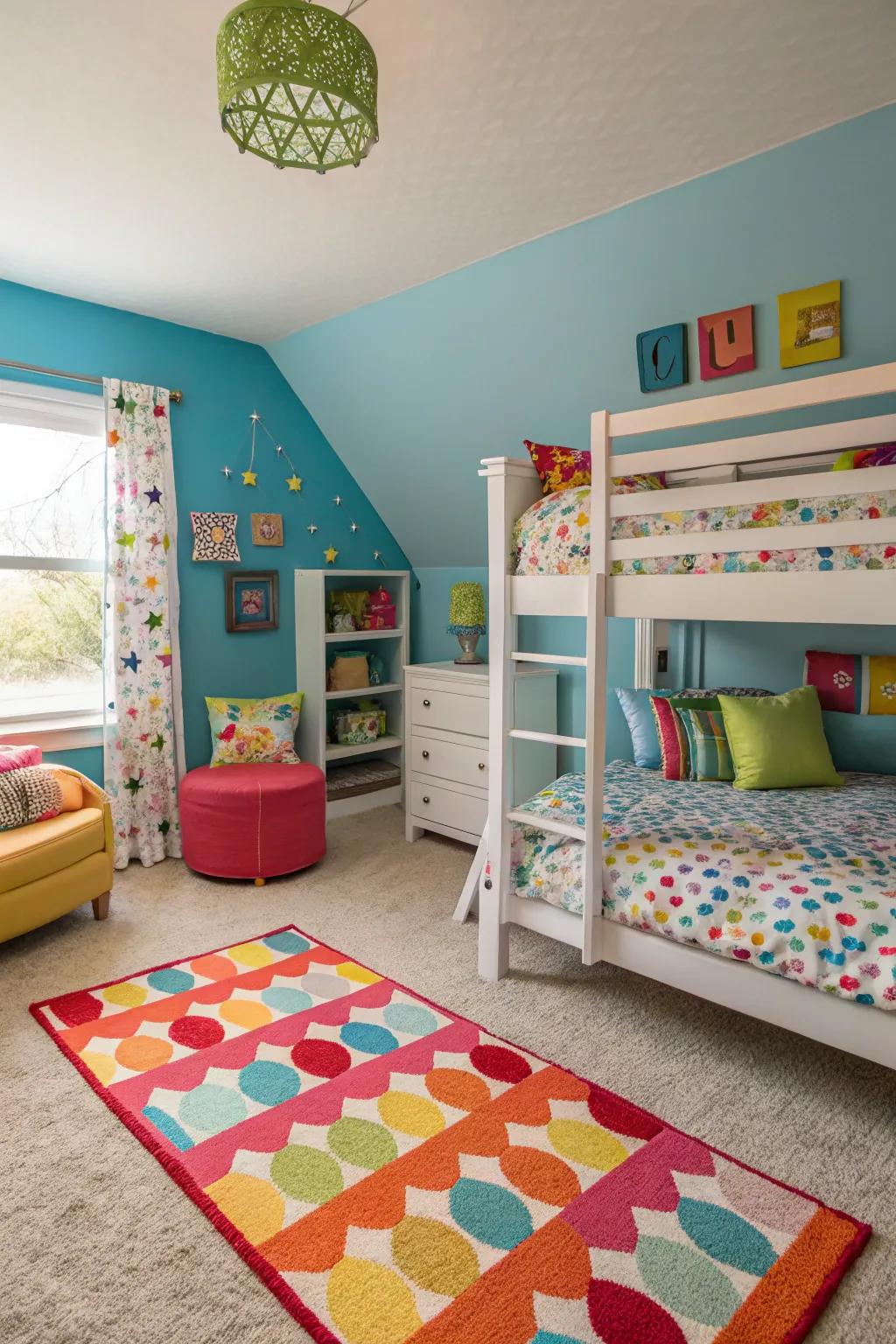 Playful elements infuse personality and charm into your space.