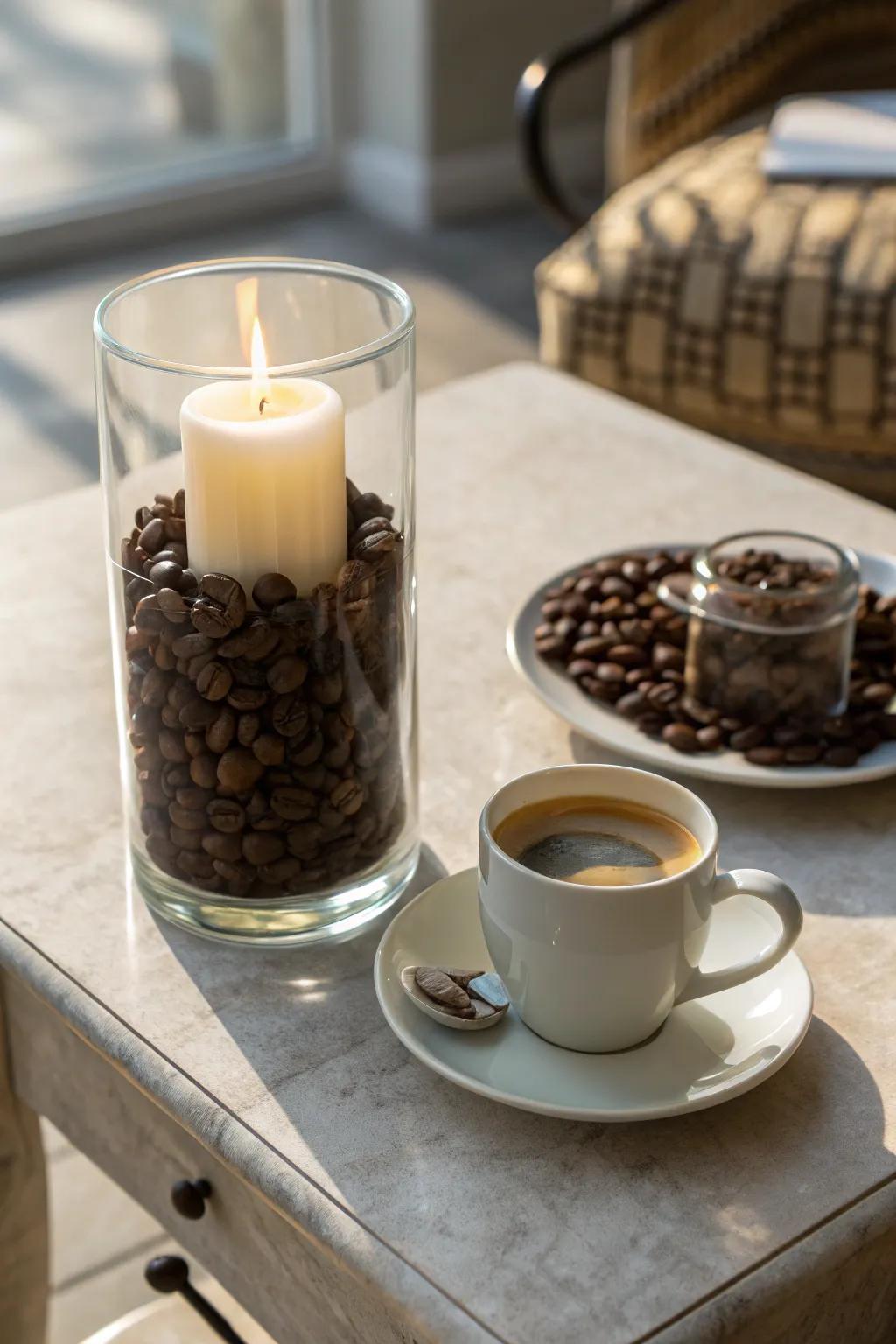 Snug and fragrant: cacao beans contribute warmth and texture.