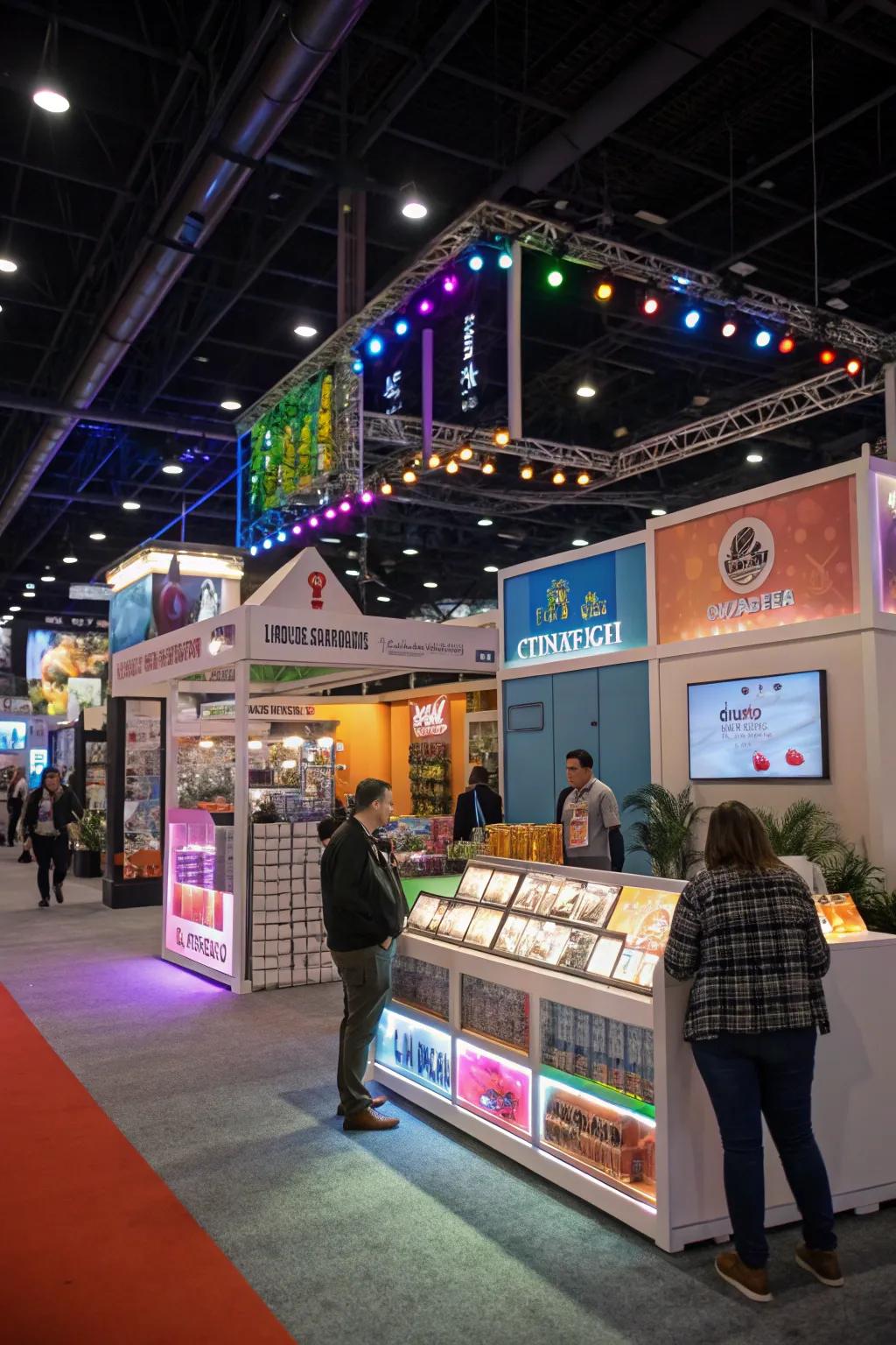 Hands-on exhibits invite patrons to peruse.