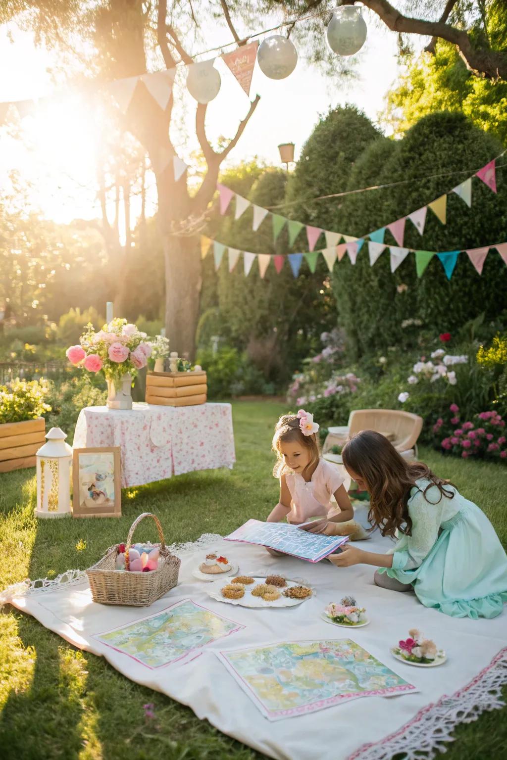 A captivating outdoor event featuring varied engagements.