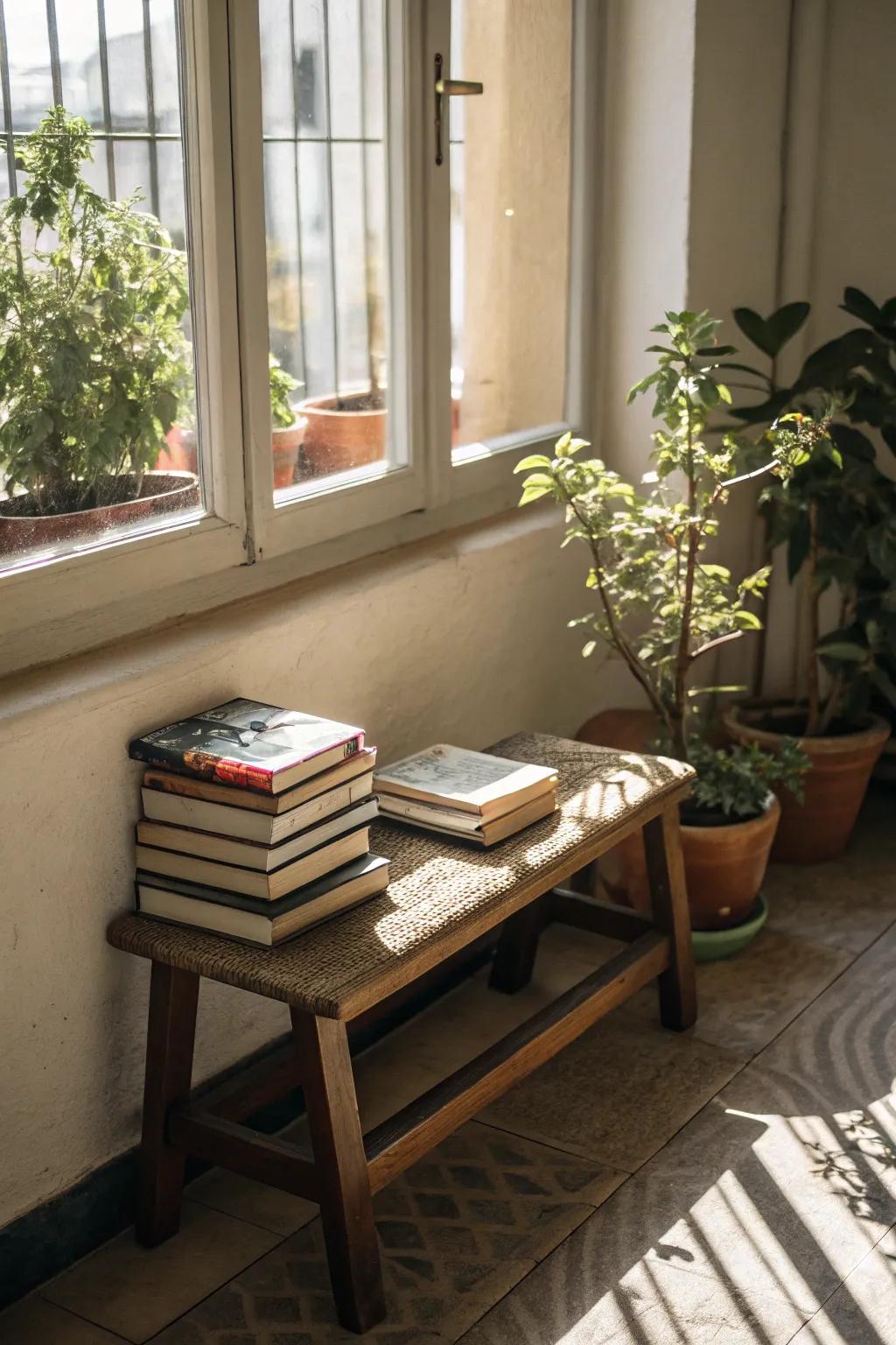 Functional furniture integrates utility and style.