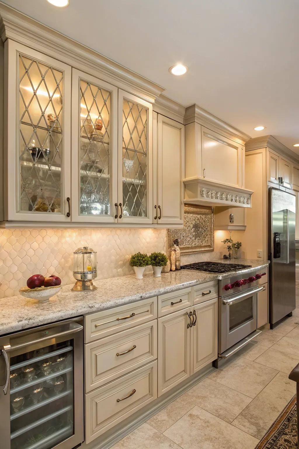 Blending textures enriches visual appeal.