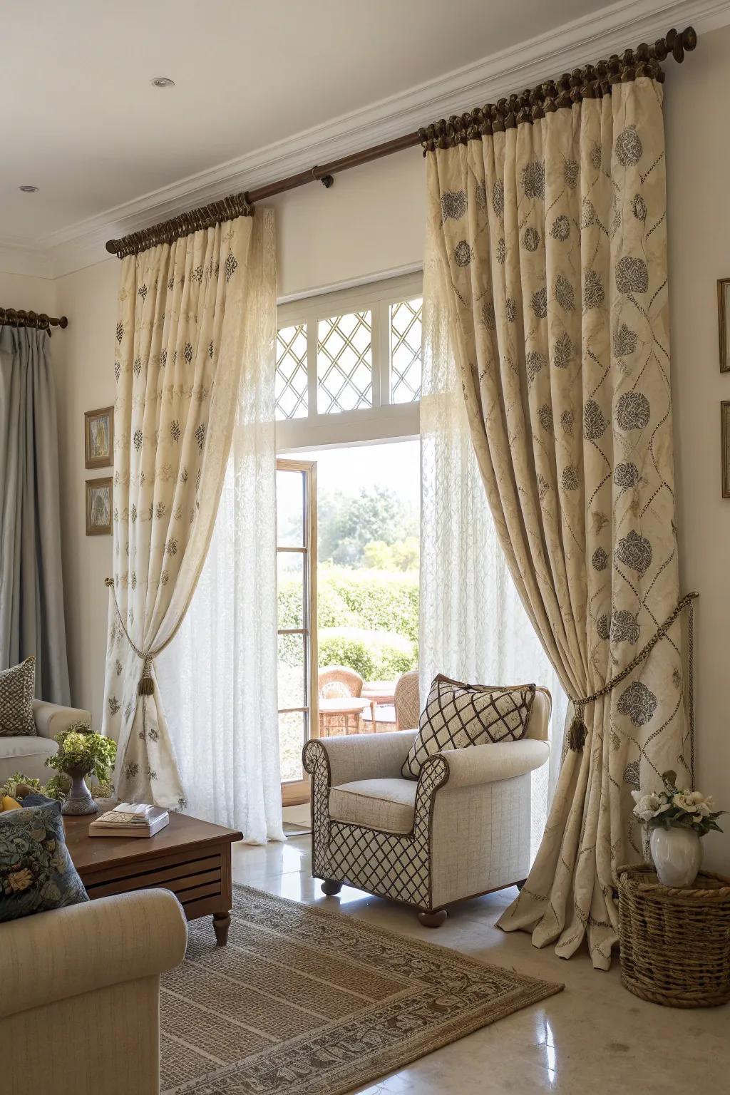 A harmonious blend of styles delivers a captivating atmosphere.