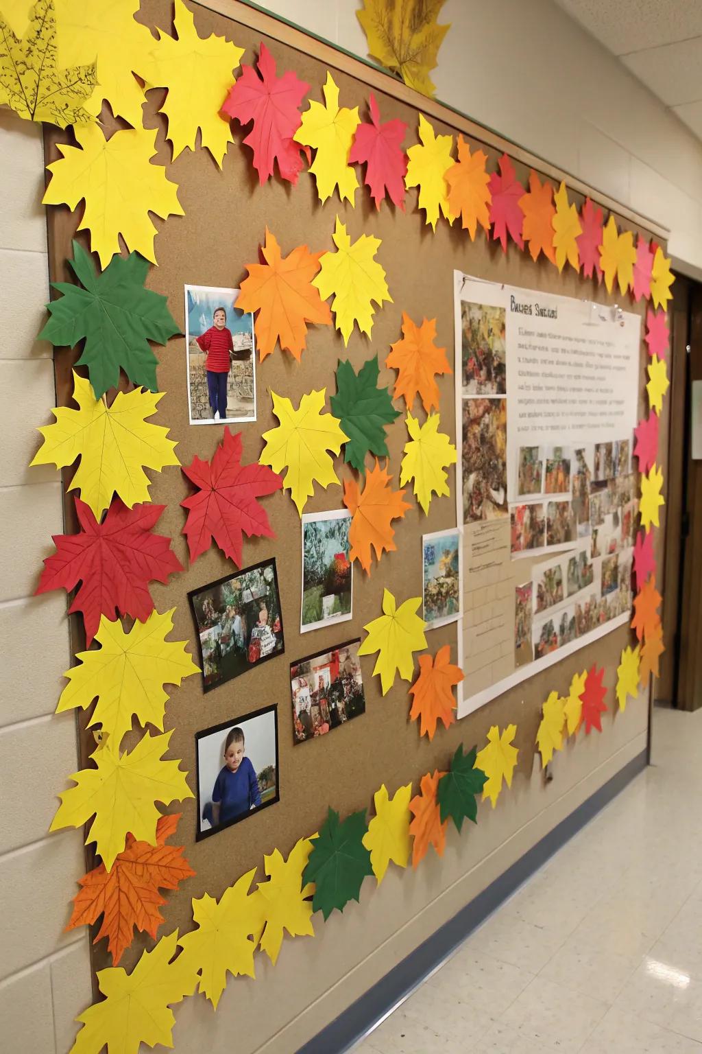 Engaging Autumn Diversions board featuring concealed surprises.